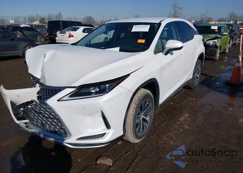 2020 Lexus Rx 350 z USA, uszkodzony, nr VIN 2T2AZMAA4LC162311